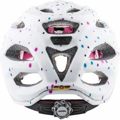 Alpina Carapax Jr. Fahrradhelm - White Polke Dots -Fahrradhelme mit Beleuchtung Verkäufe A9702111 Alpina Carapax Junior white polka 3