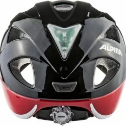 Alpina Ximo Flash Kinder Fahrradhelm - Black Red White Star -Fahrradhelme mit Beleuchtung Verkäufe A9710 X 30 R1
