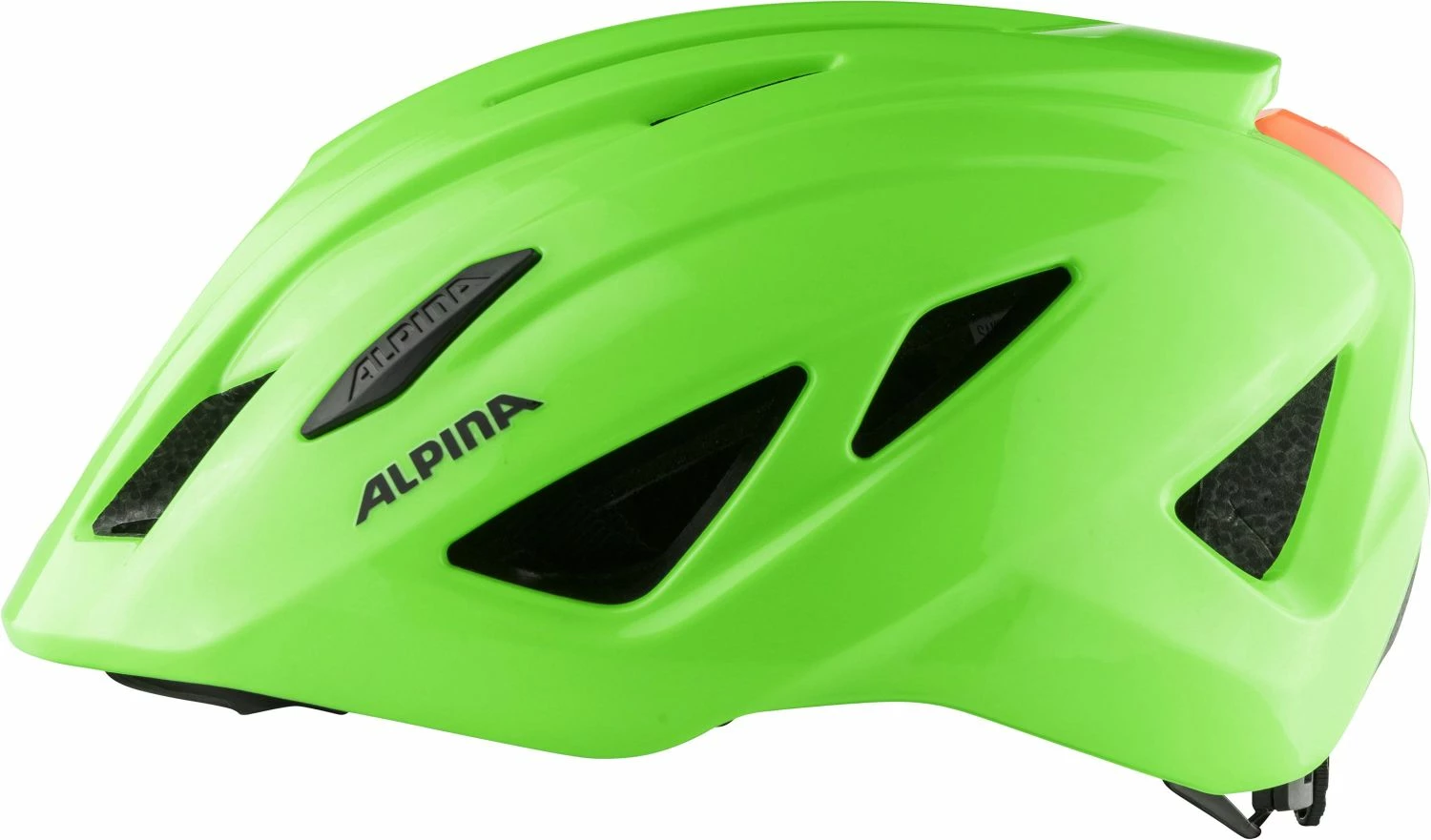 Alpina Pico Flash Kinder Fahrradhelm - Neon Green-gloss (glänzend) 6 Alpina Pico Flash Kinder Fahrradhelm - Neon Green-gloss (glänzend) – Bild 4