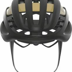 Fahrradhelme mit Beleuchtung Verkäufe -Fahrradhelme mit Beleuchtung Verkäufe Abus Airbreaker Rennradhelm cycling helmet black gold 2