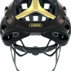 ABUS AirBreaker Rennradhelm - Black Gold -Fahrradhelme mit Beleuchtung Verkäufe Abus Airbreaker Rennradhelm cycling helmet black gold 3