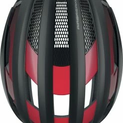 ABUS AirBreaker Rennradhelm - Black Red -Fahrradhelme mit Beleuchtung Verkäufe Abus Airbreaker Rennradhelm cycling helmet black red 3