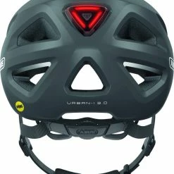 ABUS Urban-I 3.0 MIPS City & E-Bike Fahrradhelm - Titan -Fahrradhelme mit Beleuchtung Verkäufe Abus Fahrradhelm Urban I 3 0 MIPS titan 4