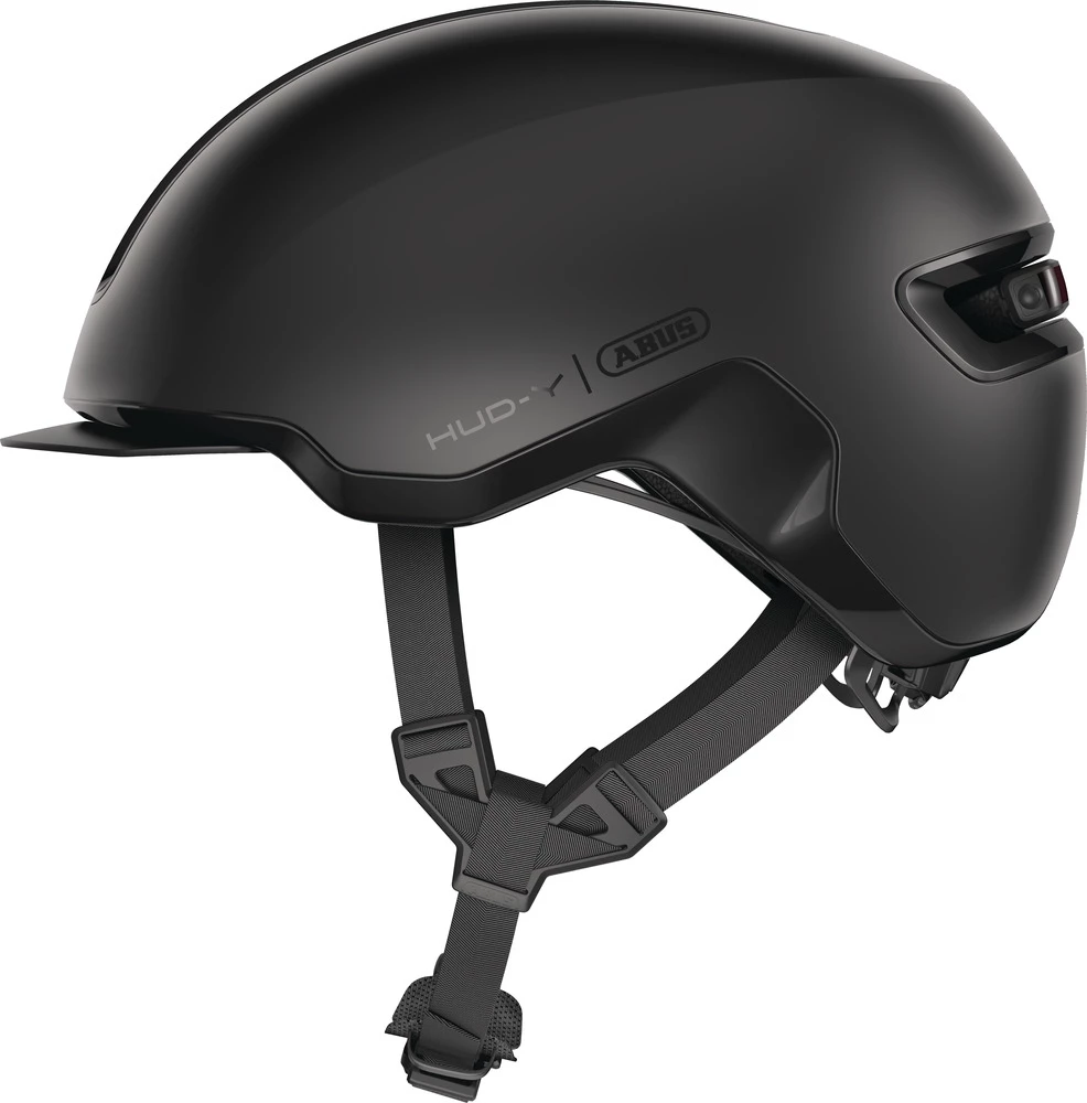 ABUS HUD-Y City- Fahrradhelm - Velvet Black 3 ABUS HUD-Y City- Fahrradhelm - Velvet Black