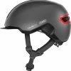 ABUS HUD-Y City- Fahrradhelm - Titan Mat -Fahrradhelme mit Beleuchtung Verkäufe Abus Hud y city stadt fahrradhelm ebike helm signal titan mat 1