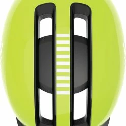 ABUS HUD-Y City- Fahrradhelm - Signal Yellow -Fahrradhelme mit Beleuchtung Verkäufe Abus Hud y city stadt fahrradhelm ebike helm signal yellow 4