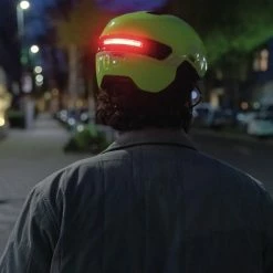 ABUS HUD-Y City- Fahrradhelm - Signal Yellow -Fahrradhelme mit Beleuchtung Verkäufe Abus Hud y city stadt fahrradhelm ebike helm signal yellow 5