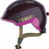 ABUS Smiley 3.0 ACE LED Kinder-Fahrradhelm - Royal Purple Shiny -Fahrradhelme mit Beleuchtung Verkäufe Abus Smiley 3 0 Ace kinder fahrradhelm royal glossy 0