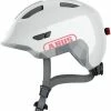 ABUS Smiley 3.0 ACE LED Kinder-Fahrradhelm - White Shiny -Fahrradhelme mit Beleuchtung Verkäufe Abus Smiley 3 0 Ace kinder fahrradhelm shiny white 0