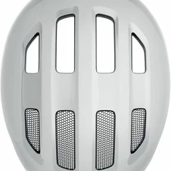 ABUS Smiley 3.0 ACE LED Kinder-Fahrradhelm - White Shiny -Fahrradhelme mit Beleuchtung Verkäufe Abus Smiley 3 0 Ace kinder fahrradhelm shiny white 4