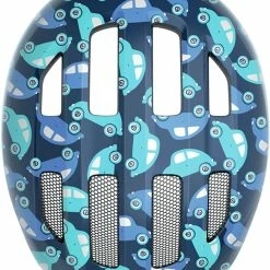 ABUS Smiley 3.0 LED Kinder-Fahrradhelm - Blue Car -Fahrradhelme mit Beleuchtung Verkäufe Abus Smiley 3 0 LED kinder fahrradhelm blue car 4