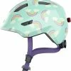 ABUS Smiley 3.0 LED Kinder-Fahrradhelm - Blue Rainbow 1 ABUS Smiley 3.0 LED Kinder-Fahrradhelm - Blue Rainbow -Fahrradhelme mit Beleuchtung Verkäufe Abus Smiley 3 0 LED kinder fahrradhelm blue rainbow 1