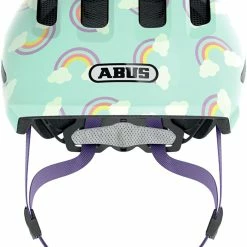 ABUS Smiley 3.0 LED Kinder-Fahrradhelm - Blue Rainbow -Fahrradhelme mit Beleuchtung Verkäufe Abus Smiley 3 0 LED kinder fahrradhelm blue rainbow 2