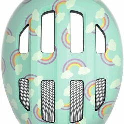 ABUS Smiley 3.0 LED Kinder-Fahrradhelm - Blue Rainbow -Fahrradhelme mit Beleuchtung Verkäufe Abus Smiley 3 0 LED kinder fahrradhelm blue rainbow 4