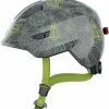 ABUS Smiley 3.0 LED Kinder-Fahrradhelm - Grey Space -Fahrradhelme mit Beleuchtung Verkäufe Abus Smiley 3 0 LED kinder fahrradhelm grey space 1