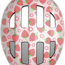 ABUS Smiley 3.0 LED Kinder-Fahrradhelm - Rose Strawberry Shiny -Fahrradhelme mit Beleuchtung Verkäufe Abus Smiley 3 0 LED kinder fahrradhelm rose strawberry shiny 4