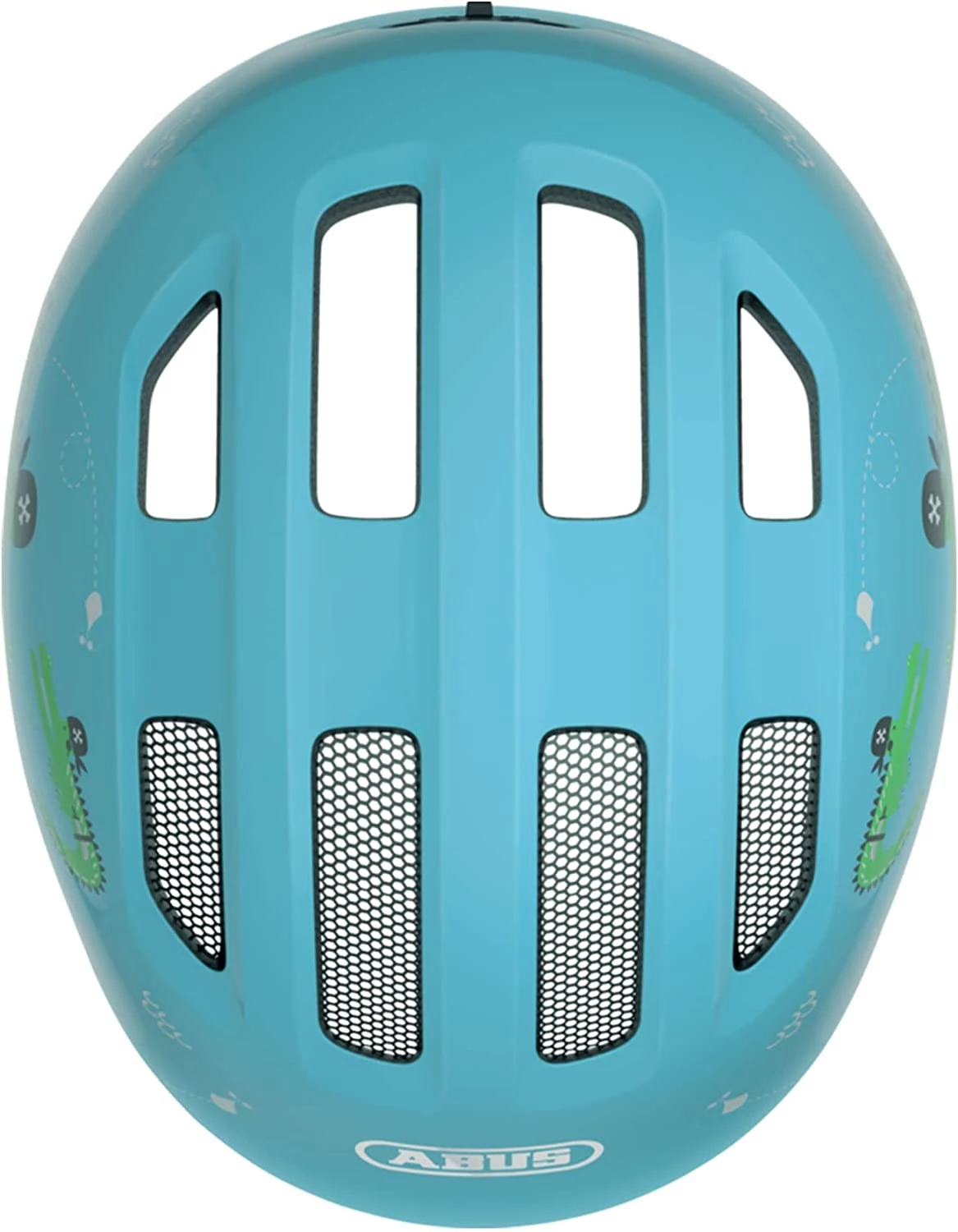 ABUS Smiley 3.0 Kinder-Fahrradhelm - Blue Croco Shiny 6 ABUS Smiley 3.0 Kinder-Fahrradhelm - Blue Croco Shiny – Bild 4