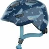 ABUS Smiley 3.0 Kinder-Fahrradhelm - Blue Whale -Fahrradhelme mit Beleuchtung Verkäufe Abus Smiley 3 0 kinder fahrradhelm blue whale 1