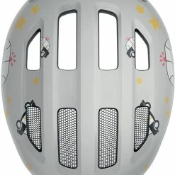 ABUS Smiley 3.0 Kinder-Fahrradhelm - Grey Police -Fahrradhelme mit Beleuchtung Verkäufe Abus Smiley 3 0 kinder fahrradhelm grey police 4