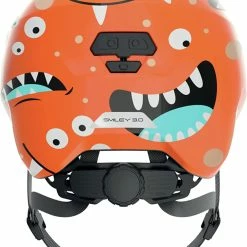 ABUS Smiley 3.0 Kinder-Fahrradhelm - Orange Monster 8 ABUS Smiley 3.0 Kinder-Fahrradhelm - Orange Monster -Fahrradhelme mit Beleuchtung Verkäufe Abus Smiley 3 0 kinder fahrradhelm orange monster 3