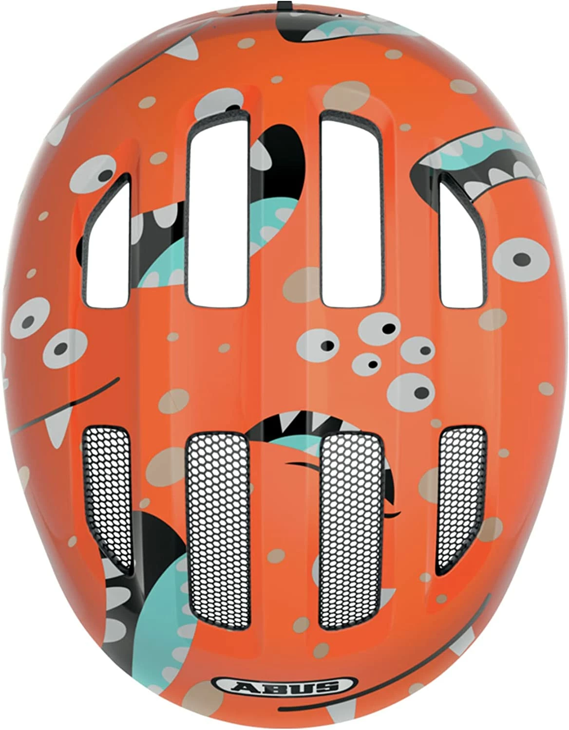ABUS Smiley 3.0 Kinder-Fahrradhelm - Orange Monster 6 ABUS Smiley 3.0 Kinder-Fahrradhelm - Orange Monster – Bild 4