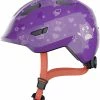 ABUS Smiley 3.0 Kinder-Fahrradhelm - Purple Star -Fahrradhelme mit Beleuchtung Verkäufe Abus Smiley 3 0 kinder fahrradhelm purple star 1