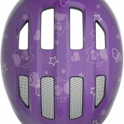 ABUS Smiley 3.0 Kinder-Fahrradhelm - Purple Star -Fahrradhelme mit Beleuchtung Verkäufe Abus Smiley 3 0 kinder fahrradhelm purple star 4