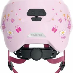 ABUS Smiley 3.0 Kinder-Fahrradhelm - Rose Princess -Fahrradhelme mit Beleuchtung Verkäufe Abus Smiley 3 0 kinder fahrradhelm rose princess 3