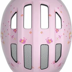 ABUS Smiley 3.0 Kinder-Fahrradhelm - Rose Princess -Fahrradhelme mit Beleuchtung Verkäufe Abus Smiley 3 0 kinder fahrradhelm rose princess 4