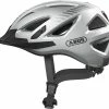 ABUS Urban-I 3.0 City & E-Bike Fahrradhelm - Signal Silver -Fahrradhelme mit Beleuchtung Verkäufe Abus Urban I 3 0 signal silver fahrradhelm 1