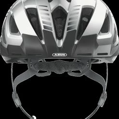 ABUS Urban-I 3.0 City & E-Bike Fahrradhelm - Signal Silver -Fahrradhelme mit Beleuchtung Verkäufe Abus Urban I 3 0 signal silver fahrradhelm 2