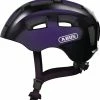 ABUS Youn-I 2.0 Junior-Fahrradhelm - Black Violet -Fahrradhelme mit Beleuchtung Verkäufe Abus Youn I 2 0 Kinderfahrradhelm black violet 1
