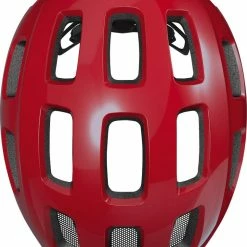 ABUS Youn-I 2.0 Junior-Fahrradhelm - Blaze Red -Fahrradhelme mit Beleuchtung Verkäufe Abus Youn I 2 0 Kinderfahrradhelm blaze red 2