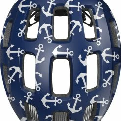 ABUS Youn-I 2.0 Junior-Fahrradhelm - Blue Anchor -Fahrradhelme mit Beleuchtung Verkäufe Abus Youn I 2 0 Kinderfahrradhelm blue anchor 4