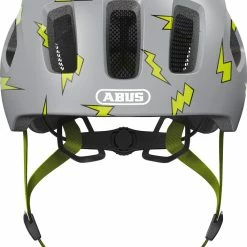 ABUS Youn-I 2.0 Junior-Fahrradhelm - Grey Flash -Fahrradhelme mit Beleuchtung Verkäufe Abus Youn I 2 0 Kinderfahrradhelm grey flash 11