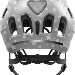 ABUS Youn-I 2.0 Junior-Fahrradhelm - Grey Star -Fahrradhelme mit Beleuchtung Verkäufe Abus Youn I 2 0 Kinderfahrradhelm grey star 3