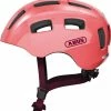 ABUS Youn-I 2.0 Junior-Fahrradhelm - Living Coral 1 ABUS Youn-I 2.0 Junior-Fahrradhelm - Living Coral -Fahrradhelme mit Beleuchtung Verkäufe Abus Youn I 2 0 Kinderfahrradhelm living coral 1