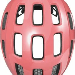 ABUS Youn-I 2.0 Junior-Fahrradhelm - Living Coral -Fahrradhelme mit Beleuchtung Verkäufe Abus Youn I 2 0 Kinderfahrradhelm living coral 2