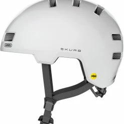 ABUS Skurb MIPS Fahrradhelm Skatehelm-polar White