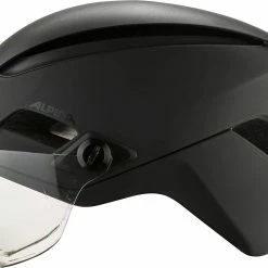 Alpina Altona M Visier-Fahrradhelm - Black Stealth Matt -Fahrradhelme mit Beleuchtung Verkäufe Alpina Altona fahrradhelm mit Visier black Stealth matt schwarz 3