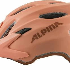 Alpina Carapax Jr. Fahrradhelm - Peach Matt -Fahrradhelme mit Beleuchtung Verkäufe Alpina Carapax junior Kinder Fahrradhelm peach mat 3