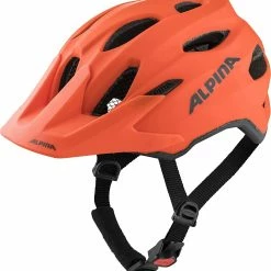 Alpina Carapax Jr. Fahrradhelm - Pumkin Orange Mat
