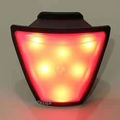 Alpina Plug-In-Light IV Fahrradhelm Rücklicht