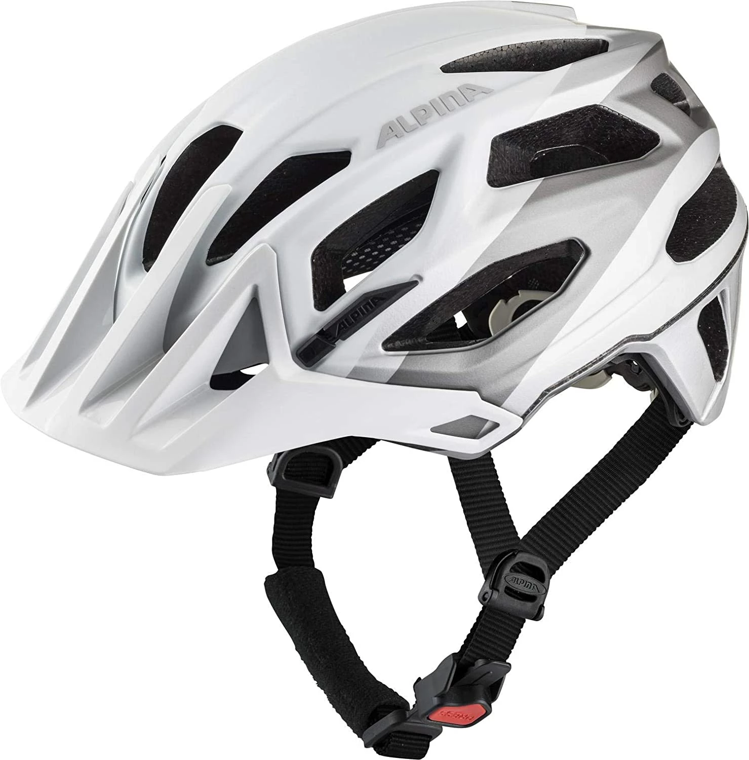 Alpina Garbanzo Mountainbike Helm - White Grey Mat 3 Alpina Garbanzo Mountainbike Helm - White Grey Mat