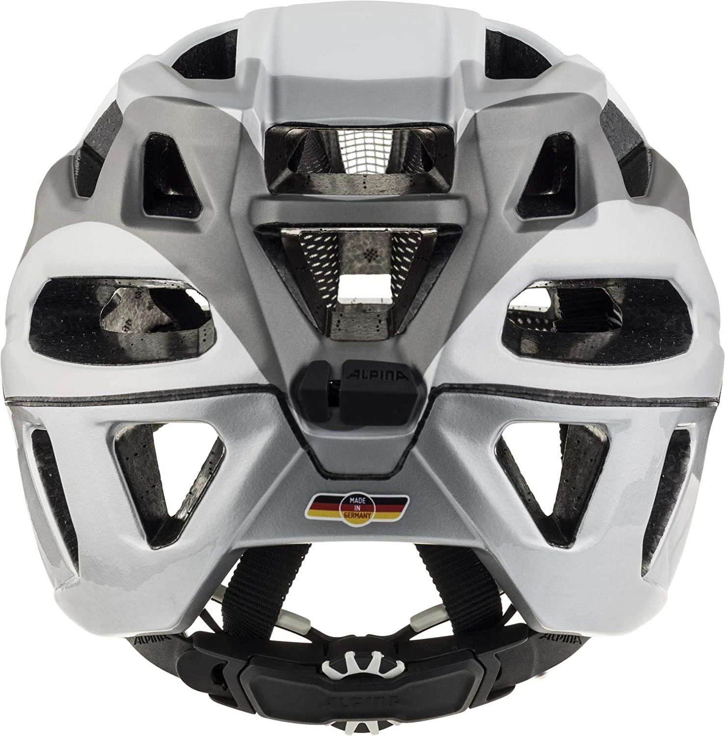 Alpina Garbanzo Mountainbike Helm - White Grey Mat 6 Alpina Garbanzo Mountainbike Helm - White Grey Mat – Bild 4