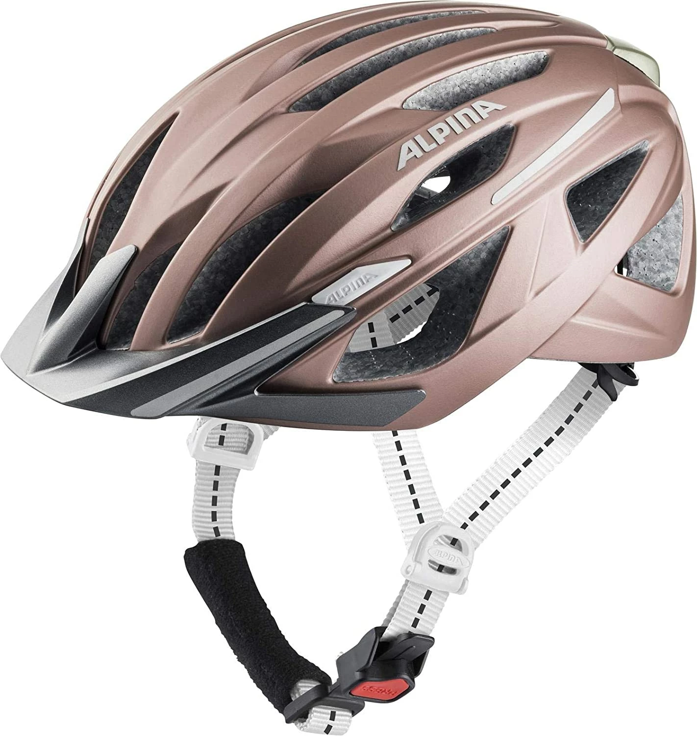Alpina Haga Fahrradhelm - Rose Mat 3 Alpina Haga Fahrradhelm - Rose Mat