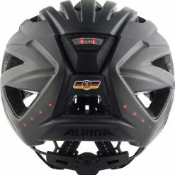 Alpina Haga LED Fahrradhelm - Black Mat -Fahrradhelme mit Beleuchtung Verkäufe Alpina Haga LED Fahrradhelm black mat 4