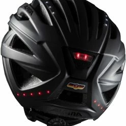Alpina Haga LED Fahrradhelm - Black Mat -Fahrradhelme mit Beleuchtung Verkäufe Alpina Haga LED Fahrradhelm black mat 5