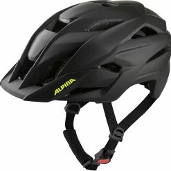 Alpina Kamloop Fahrradhelm - Black Neon Yellow Matt