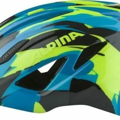 Alpina Pico Flash Kinder Fahrradhelm - Neon Blue Green Gloss (glänzend) -Fahrradhelme mit Beleuchtung Verkäufe Alpina Pico Flash neon blue green Kinderfahrradhelm 4